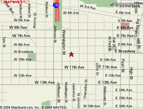Map from MapQuest